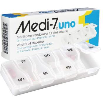 Medikamentendosierer Medi 7 uno, weiß